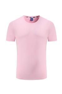 China Pink Color 160gsm All Cotton Tee Shirts For Women wholesale