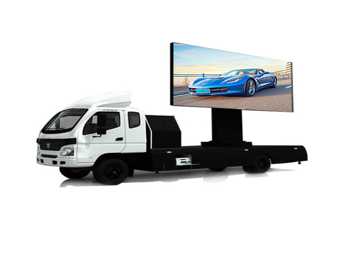 Energy Saving 6.67mm Mobile Truck LED Display 1280*960mm Cabinet Size