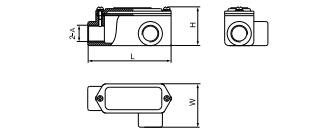 ATEX Explosion Proof Electrical Junction Box IP66 IP67