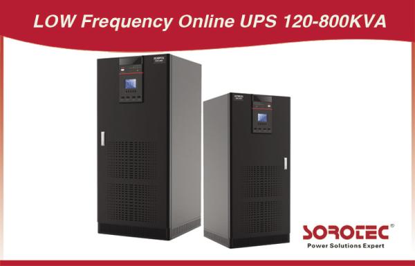 Dual Conversion 120 - 800KVA Low Frequency Online UPS / Uninterrupted Power