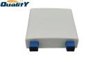 86*86*23mm SC UPC Fiber Termination Box For FTTH