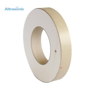 China 20 - 200kHz Diameter 50 MM Piezo Ceramic Ring Ultrasonic Transducer wholesale