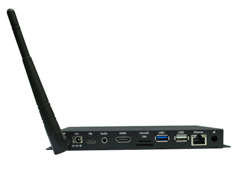 4G GPS RK3399 Media Player With WIFI BT RJ45 Ethernet For Restaurant Menu