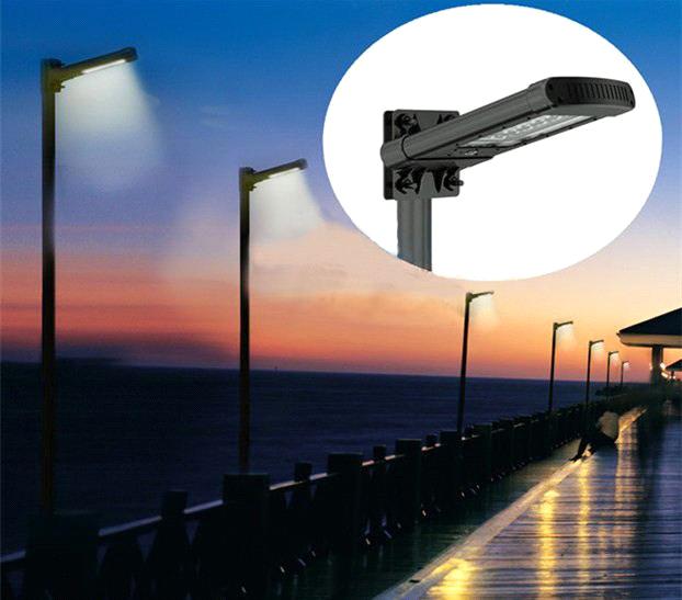 50W solar LED garden light all in one integrated with high quality