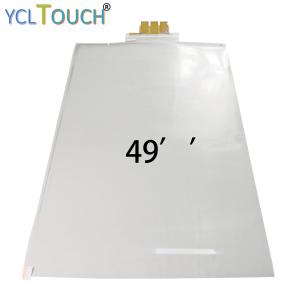 China 49 Inch Capacitive Touch Screen Film 10 Points Through Glass Window wholesale