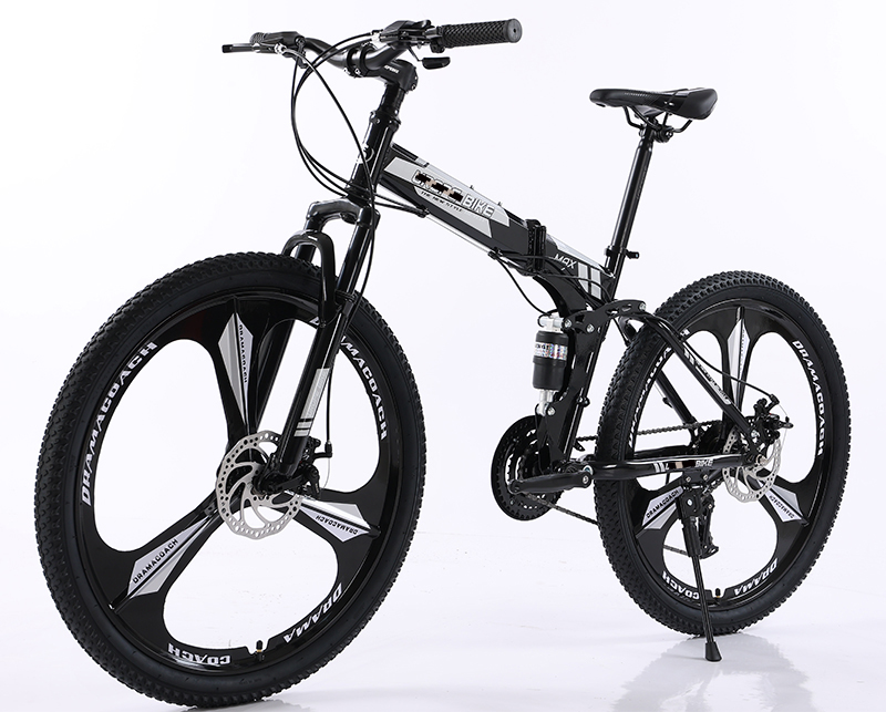 GOMID Full Suspension Folding Mountain Bike 27.5 29 Inch Rim Aluminum Alloy Fork Suspension Bicicletas Bisiklet OEM