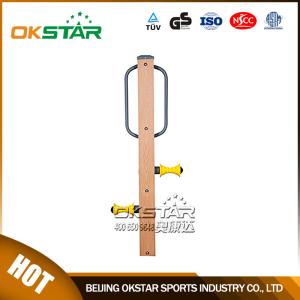 China outdoor fitness equipments WPC materials based leg massagerLK-A01 wholesale