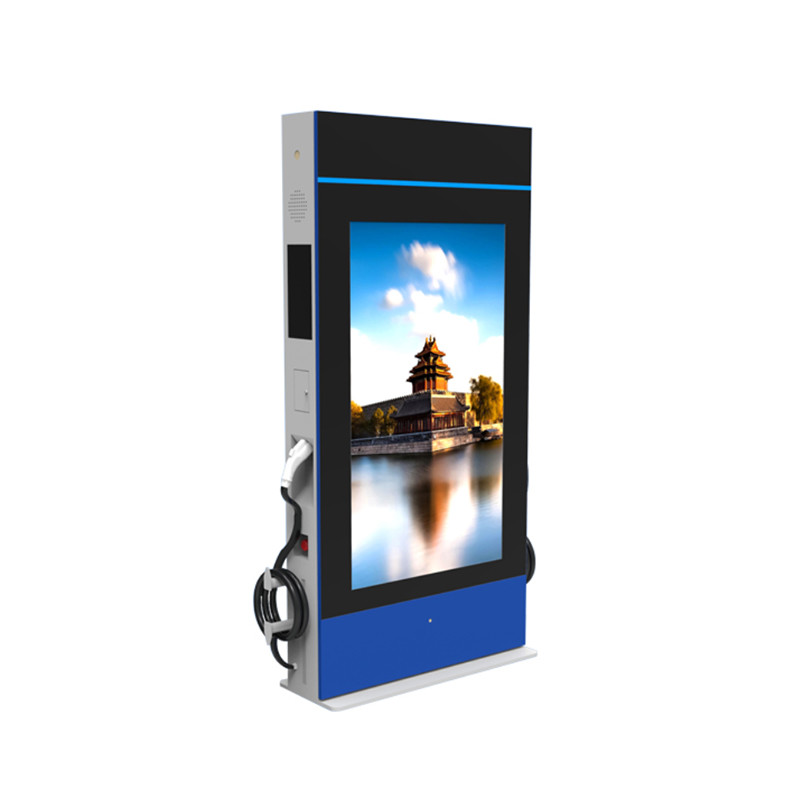 urhealth 55 inch LCD advertising display digital signage outdoor charging pile