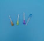Olive Green Disposable Syringe Needles Inclined Injection Needle Out Diameter 3