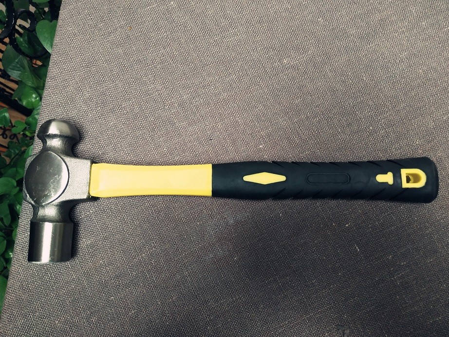Ball Hammer/Ball pein hammer(XL-0051) with TPR Handle and polishing surface
