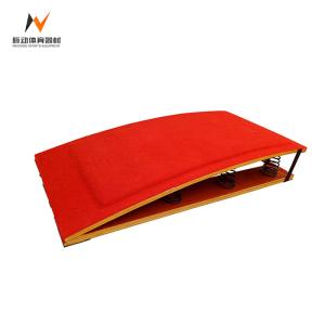 China Sturdy Red Gymnastic Springboard For Sports Training Equipment wholesale