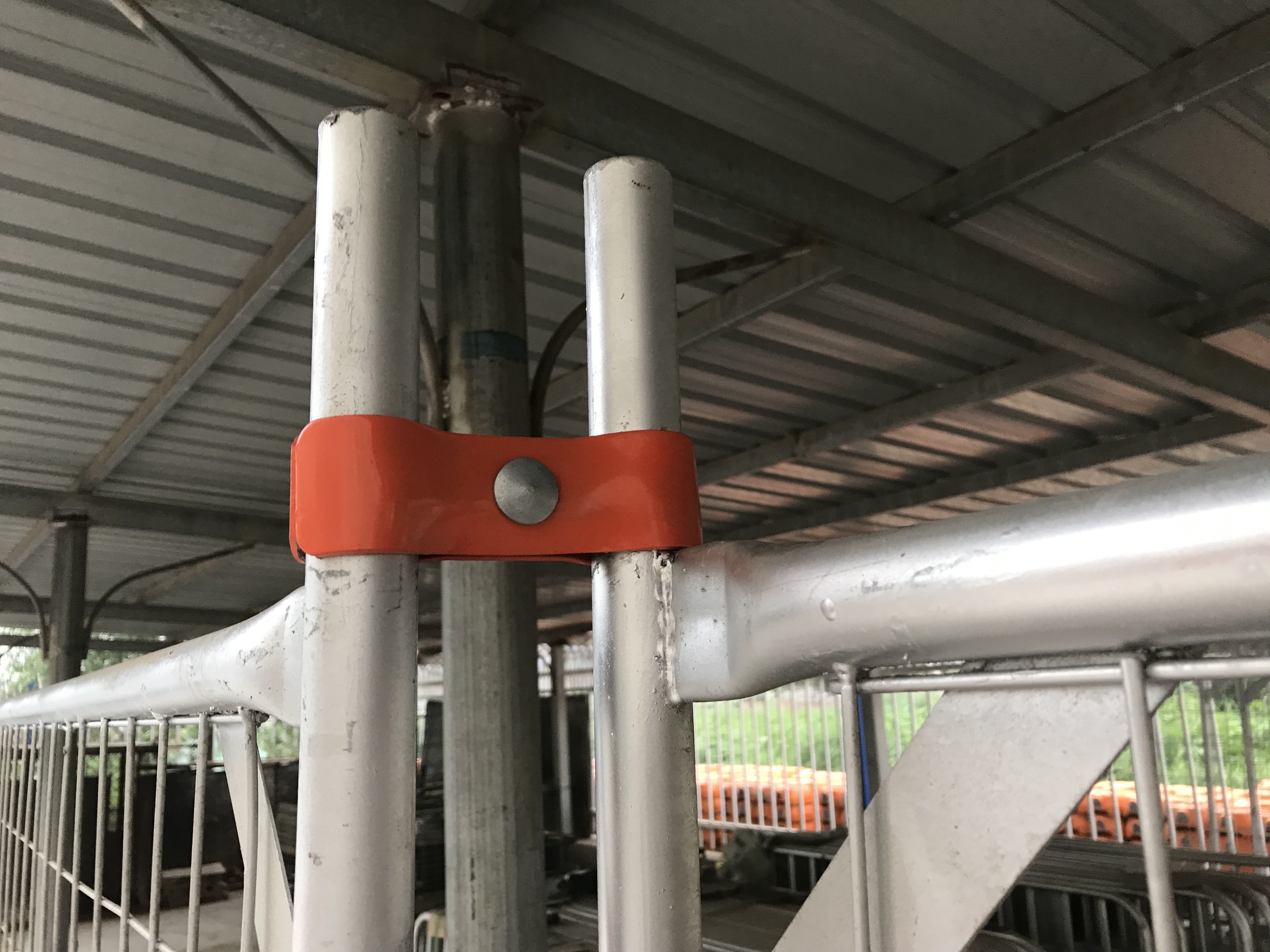 Q235 Steel Temporary Fencing , Site Security Fence Panels High Strength