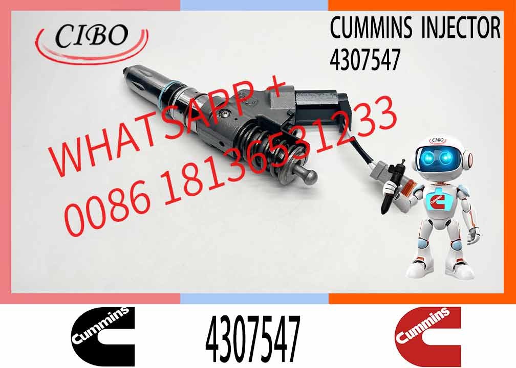 CUMMINS Fuel Systems QSM ISM Diesel Engine CUMMINS 4307547 Fuel Injector diesel Fuel Injector cummins M11 Engine Parts