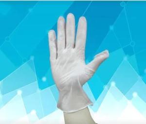 China Natural Latex Disposable Medical Gloves Powdered And Powder Free wholesale