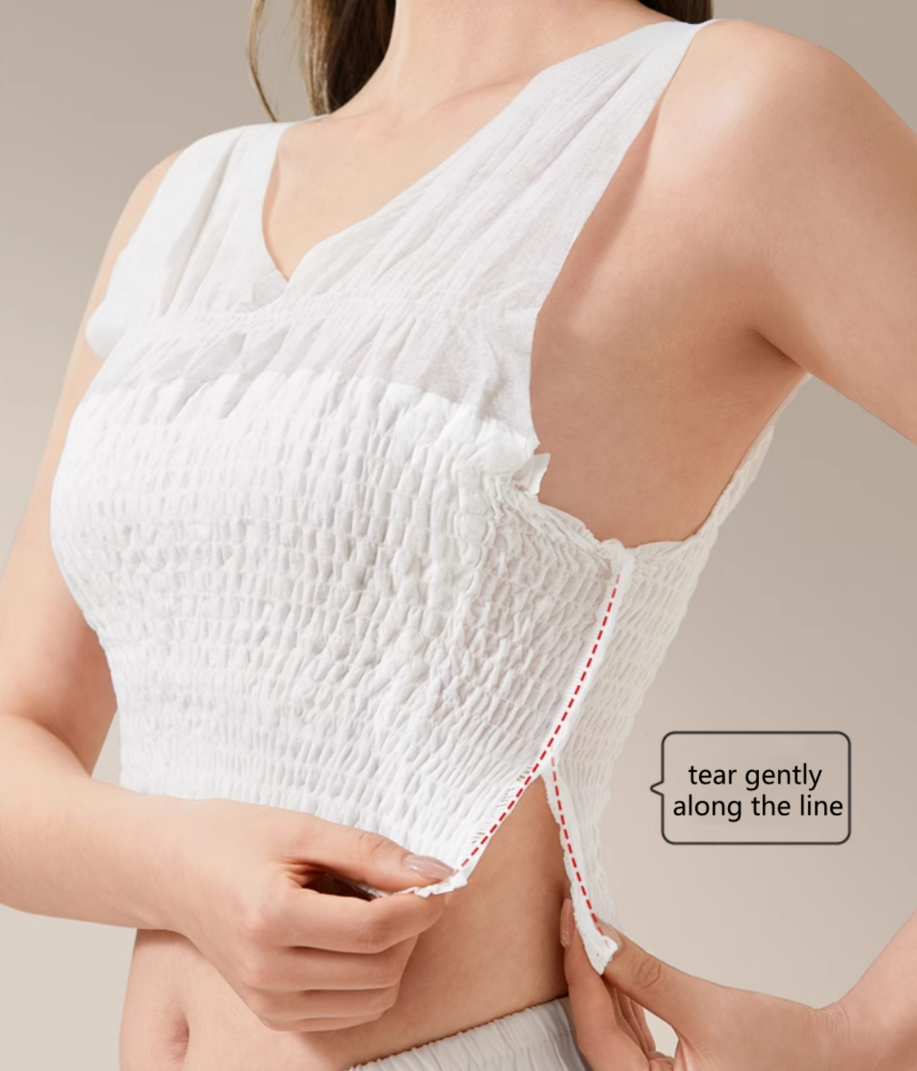 One-Time Use Disposable Bra Traceless Hygiene Daily Night Anti Leaking Breast Milk M L XL