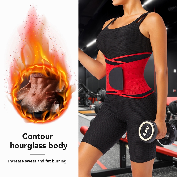 Knitted Body Shaper HEXIN Dropshipping Waist Trimmer for Tummy Control and Fat Burning