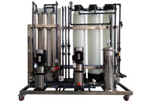 China Double Class Reverse Osmosis System Water Treatment Machinery 300LPH For Medical wholesale