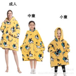 China Double Pockets Oversized Hoodie Blanket Sweatshirt Extremely Warm wholesale