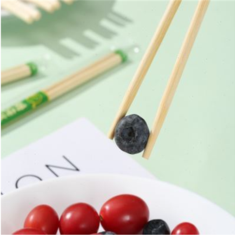 Occasion For Household/Restaurant/Hotel Natural Bamboo Disposable Round Chopsticks with OPP Package