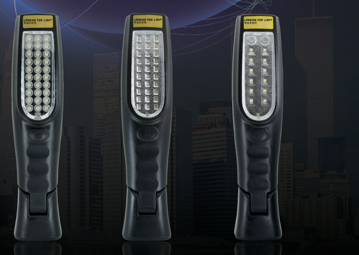 Dimmable Magnetic Battery LED Work Light With DC Charging Connector 440g