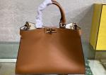 peekaboo genunie leather bag simple high capicity Women fashion handbag