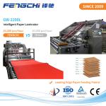 Automatic Flute Laminator GW-2200L with Stock Machine