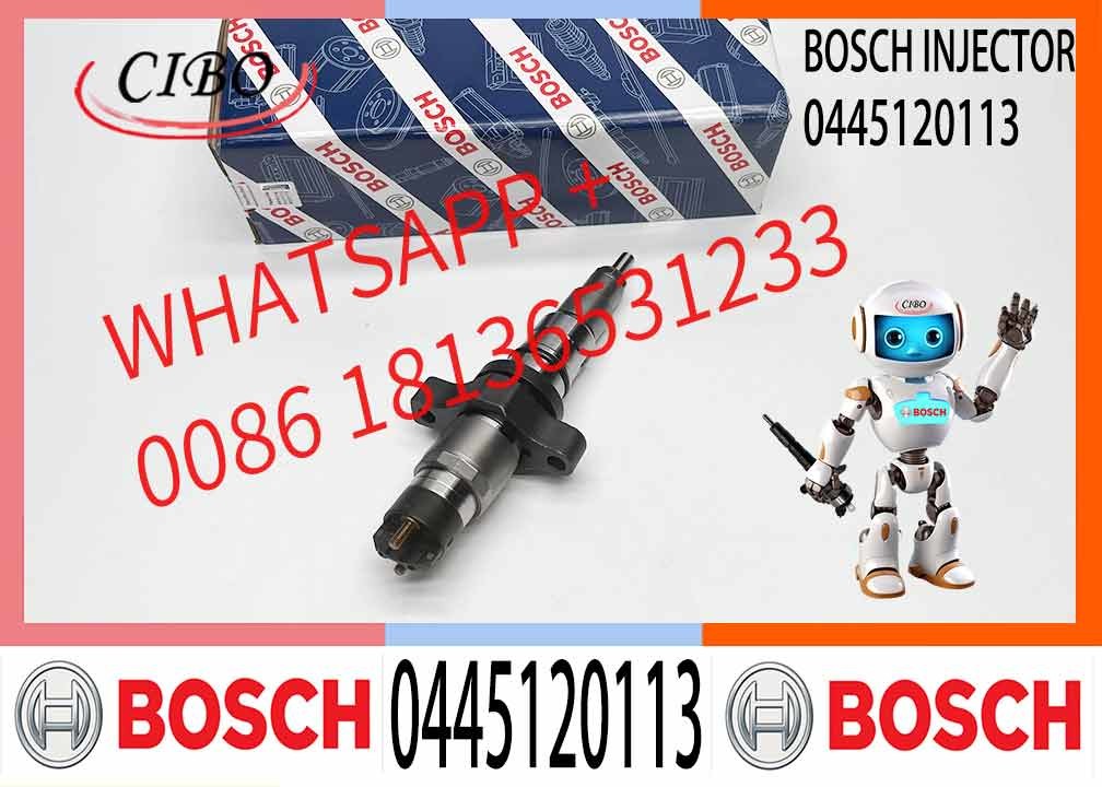 Diesel Engine Common Rail Injector 0445120113 0445 120 113 0 445 120 113
