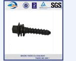 Bronze / Iron / Aluminum Railway Sleeper Fixing Screws 10.9 Grade