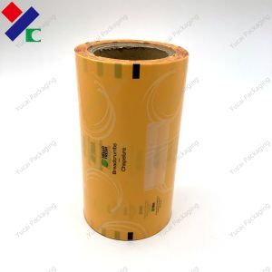 China Printed Laminated Bopp Food Packaging Film Roll 1000m Self Heating wholesale