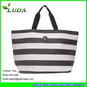 China LUDA cute totes oversized women tote paper straw beach bags wholesale