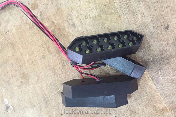 led digit module 7-segment led display 8 inch yellow color