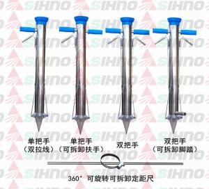 China Three Openings Stainless Steel Handheld Vegetable Seedling Transplanter wholesale