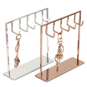 China Stainless Steel Bracelet Rack Stand Jewelry Holder Necklace Display Rack wholesale