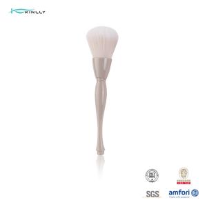 China Large Powder Makeup Brush Cosmetic Set With Plastic Handle wholesale
