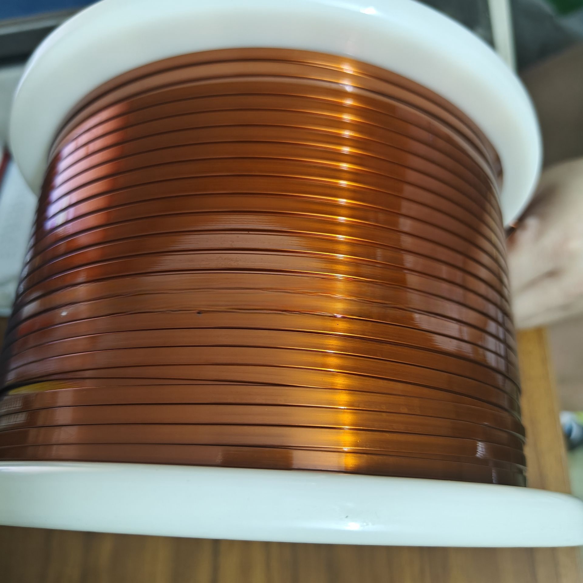 NXF C21000/C22000/C26800/C28000 Enamelled Copper Flat Wire with 130/155/180/200/220/240 Thermal Level and Customizable