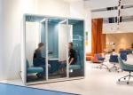High quality soundproof phone booth acoustic office meeting pods with furniture