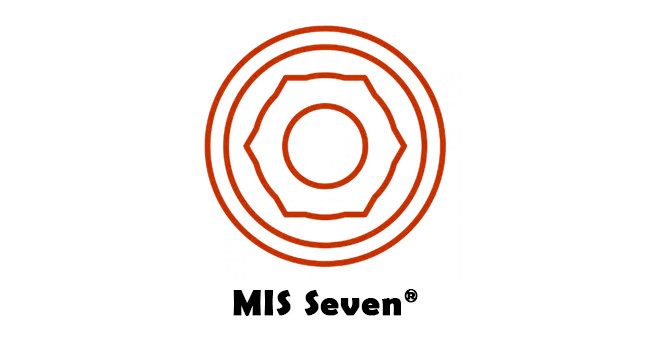 MIS Seven® Internal Hexagon Titanium Ti-Base Abutment Compatible NP 3.5mm/ RP 4.5mm/ WP 5.7mm