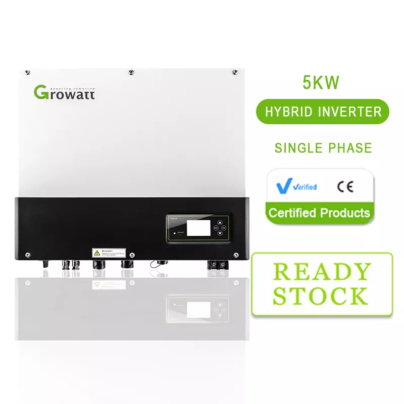 Growatt Maximum Pv Input Voltage 550v Solar Hybrid Inverter Charger