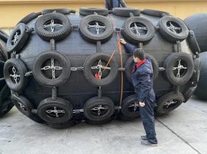 China Docking Ship Protection Yokohama Type Inflatable Rubber Fender wholesale