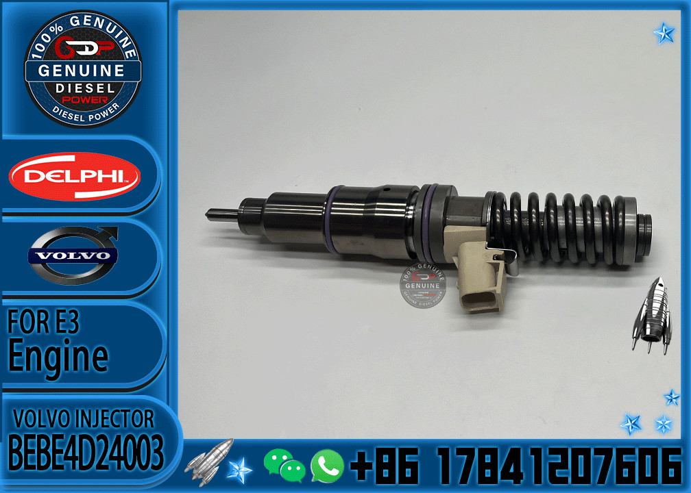 Common Rail Fuel Injector BEBE4D24003 BEBE4D21001 BEBE4D19001 BEBE4D19002 BEBE4D21001 For VOL Diesel Engine