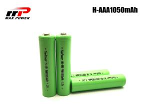 China 300 Cycles EN61951 1.2V 1050mAh NiMh AAA Batteries IEC wholesale