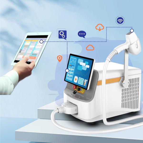 Quality 800W Diode Laser Hair Removal Machine 755nm 1064nm 808nm Trio Laser Machine for sale
