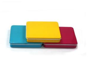 China small tobacco tins with hinged lid wholesale