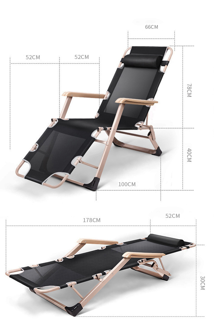 Hotel Patio Garden Camping Pool Zero Gravity Folding Chaise Recliner Sun Lounge Chair