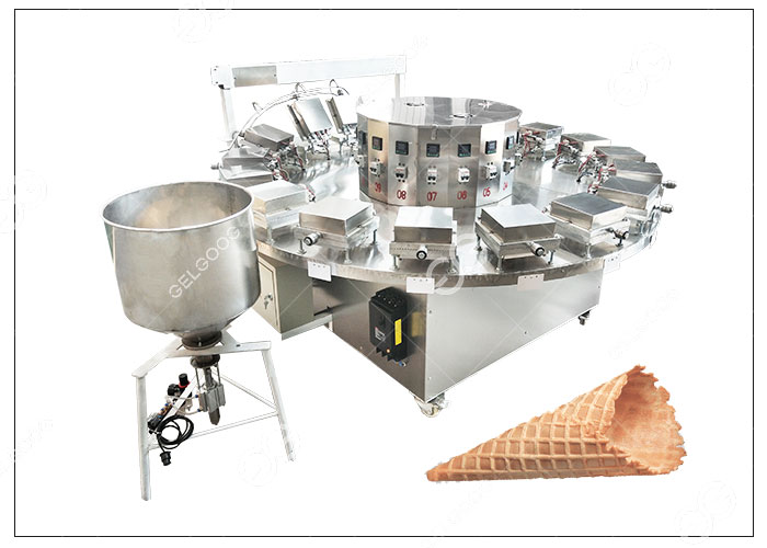 Ice Cream Cone Biscuit Making Machine