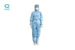 ESD 100D Cleanroom Smock Gown Polyester Workwear Uniform