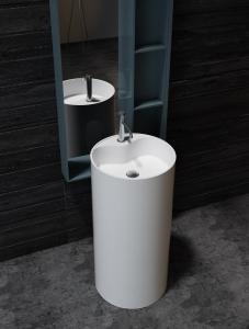 China Modern Design Freestanding Bathroom Basin UV Resistant Eco Friendly wholesale