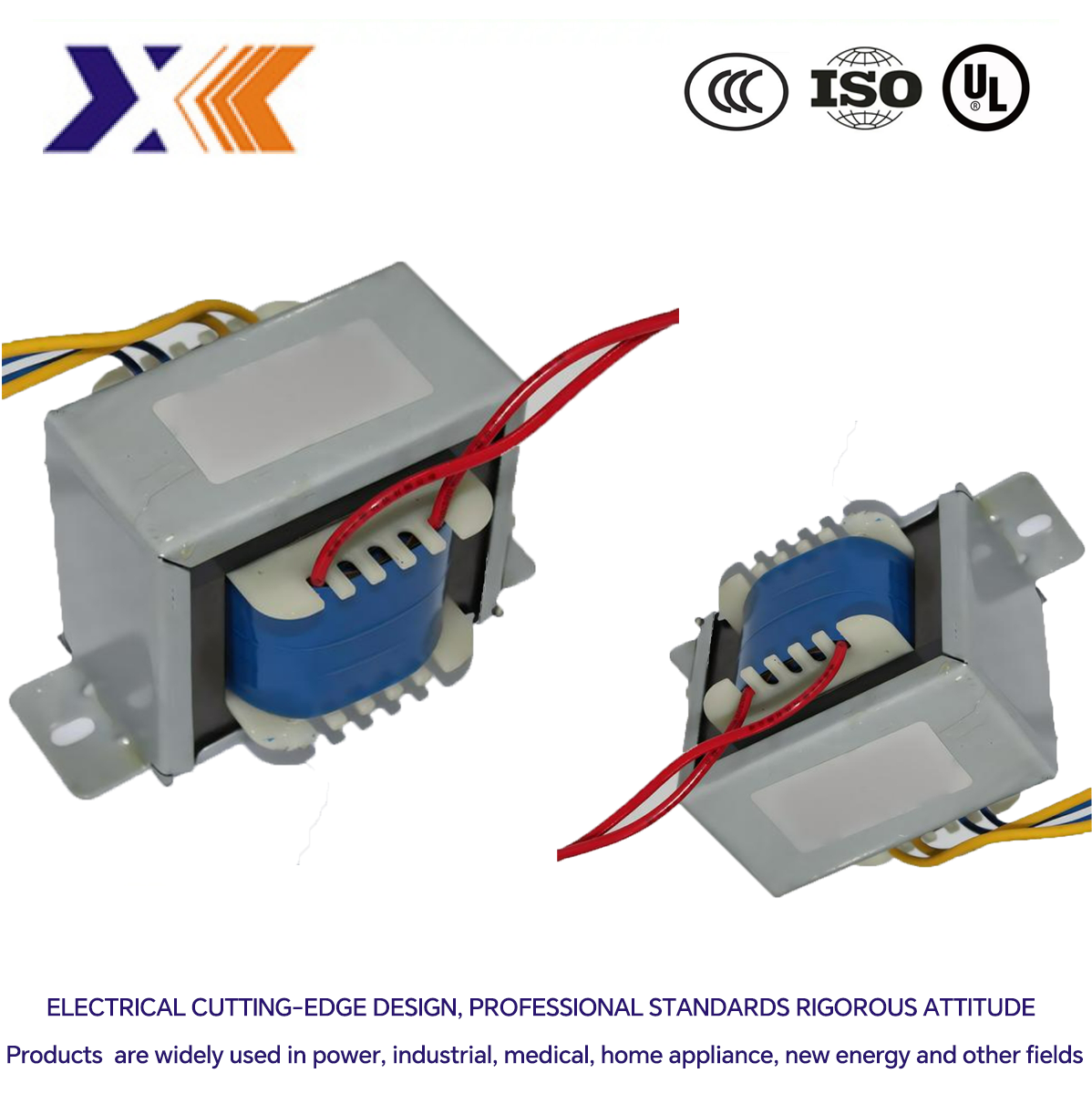 Single Phase Control EI Type Transformer for Home Appliance Package / Case Customized