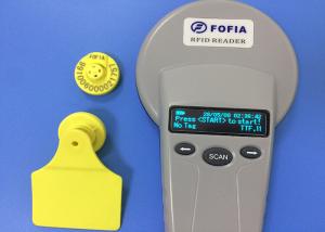 China Electronic RFID Ear Tag For Animal Breeding And Slaughter Management wholesale