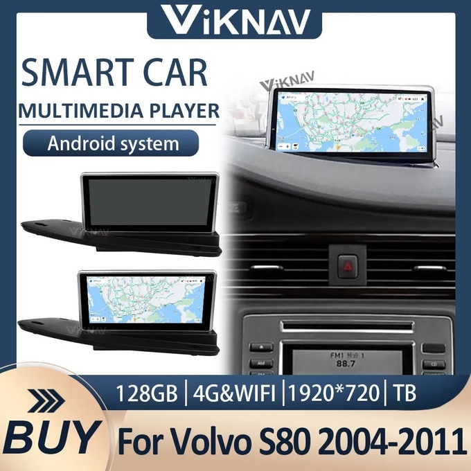 For 2004-2011 Volvo S80 8.8 Inch Android Touch Screen Stereo Navigation GPS Multimedia Player Wireless Carplay 4G